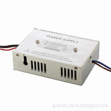 Switch Power Supply with 12V Output, 60W, Measures 125 x 84 x 39mm